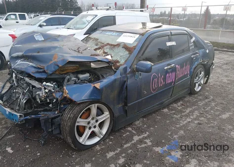 2002 Lexus Is 300 z USA, uszkodzony, nr VIN JTHBD192620041211